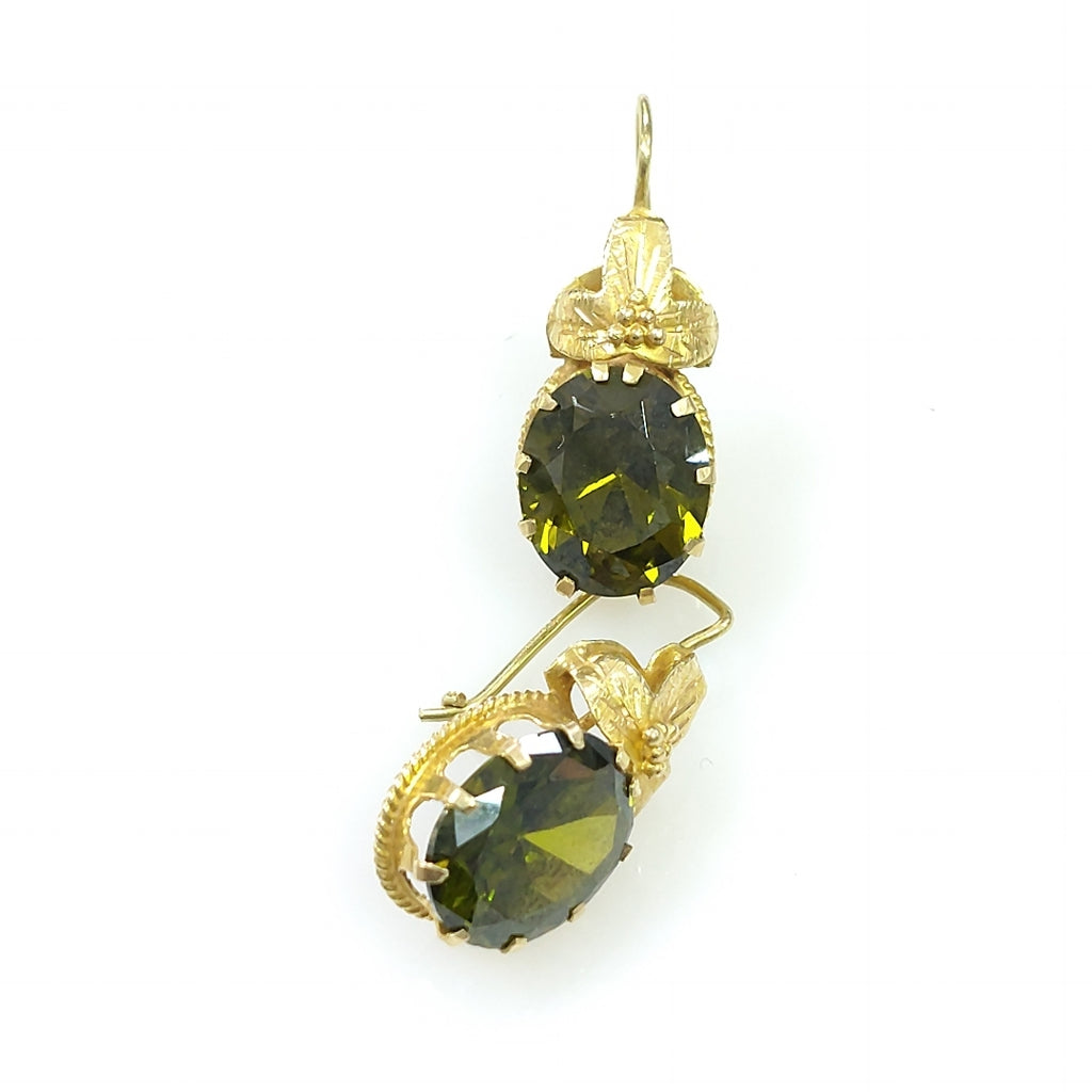 ARETES PAR ORO 14 K 5,60 GRMS (SEMINUEVO)