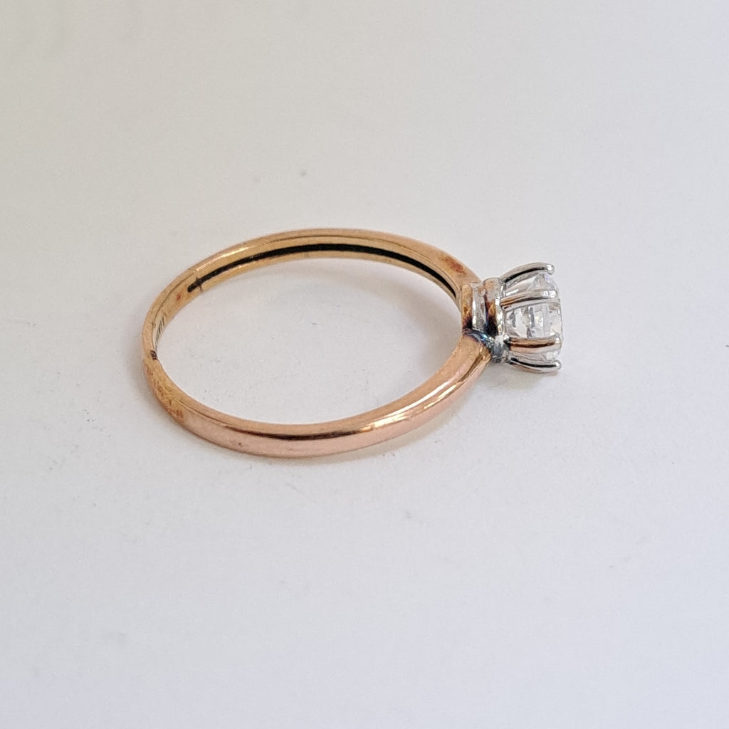 ANILLITO ORO, ORO MUY BAJO 8 K 1.6 GRMS (SEMINUEVO)