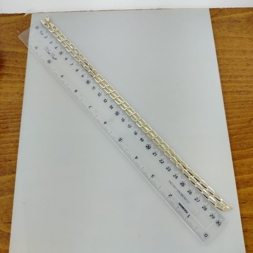 CADENA ESLABON 14K 60 CM 11.9 GR (NUEVO)