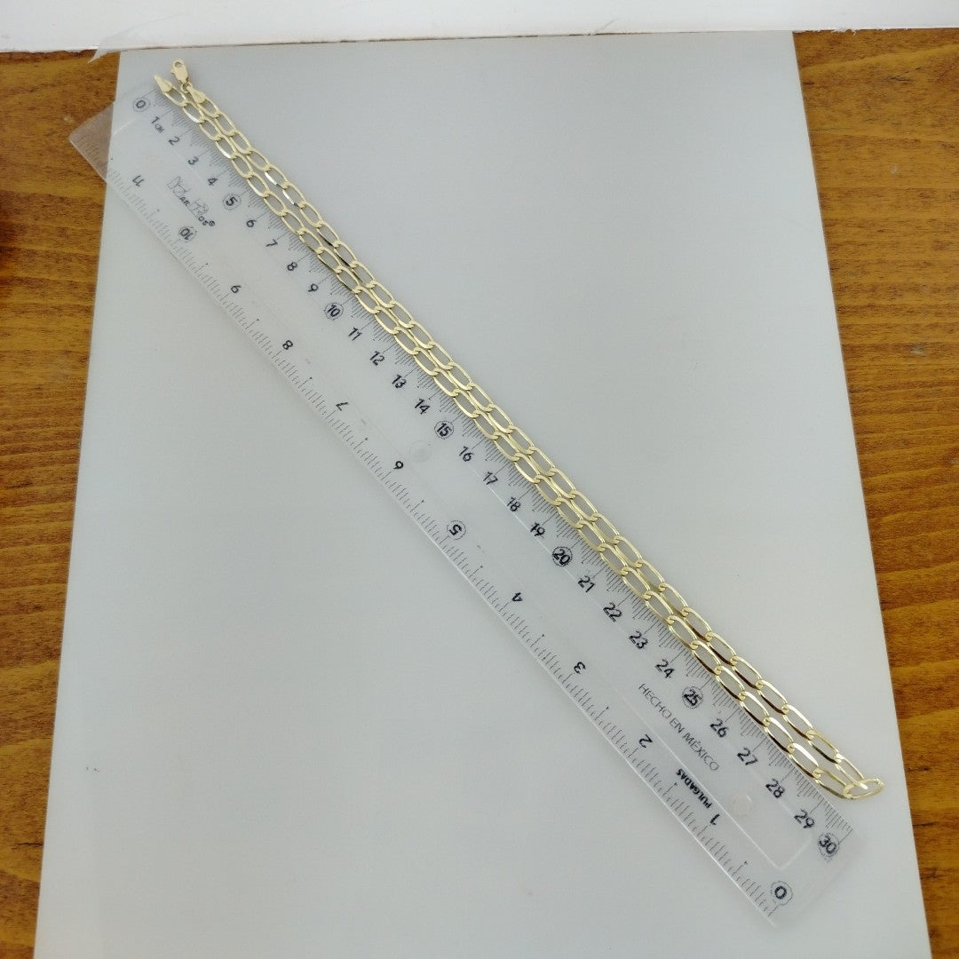 CADENA ESLABON 14K 60 CM 11.9 GR (NUEVO)