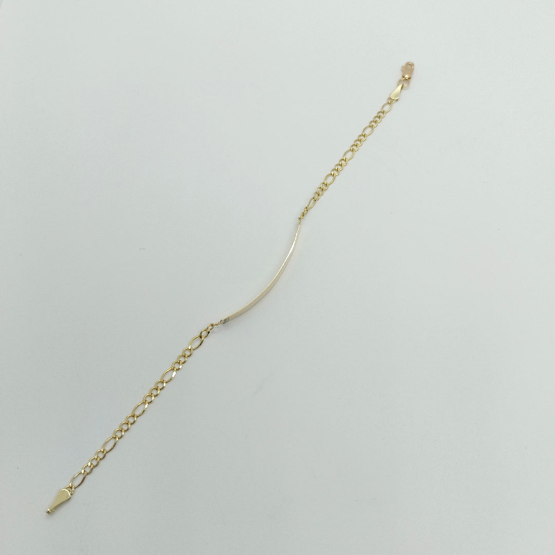 PULSERA ESCLAVA 3X1 10K 18 CM 2.6 GR (NUEVO)
