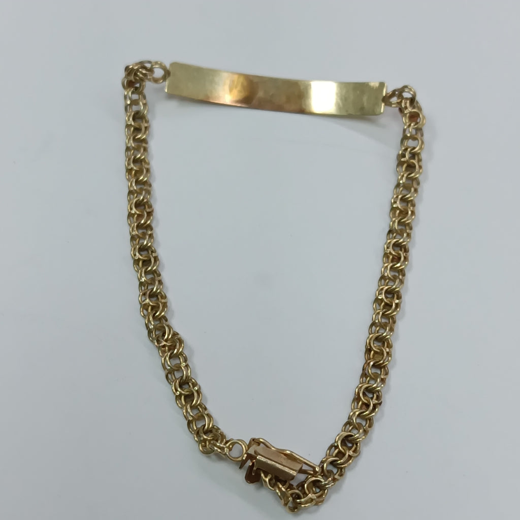 ESCLAVA ORO 14 K 4.7 GRMS (SEMINUEVO)