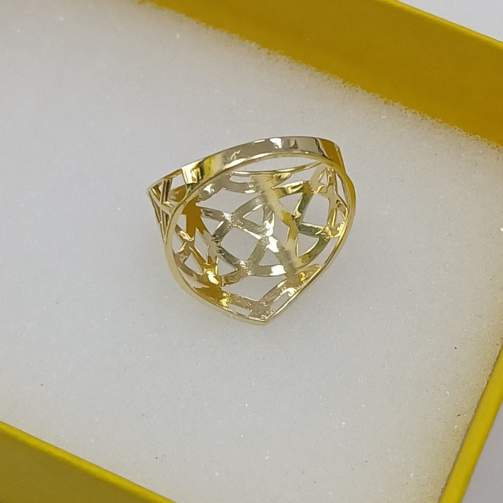 ANILLOS CON ESTRELLA CELTA 14K TALLA 7.5 2.3 GR (NUEVO)