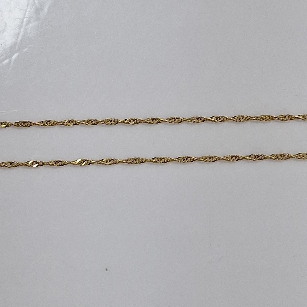 GARGANTILLA ORO 14 K 1,30 GRMS (SEMINUEVO)