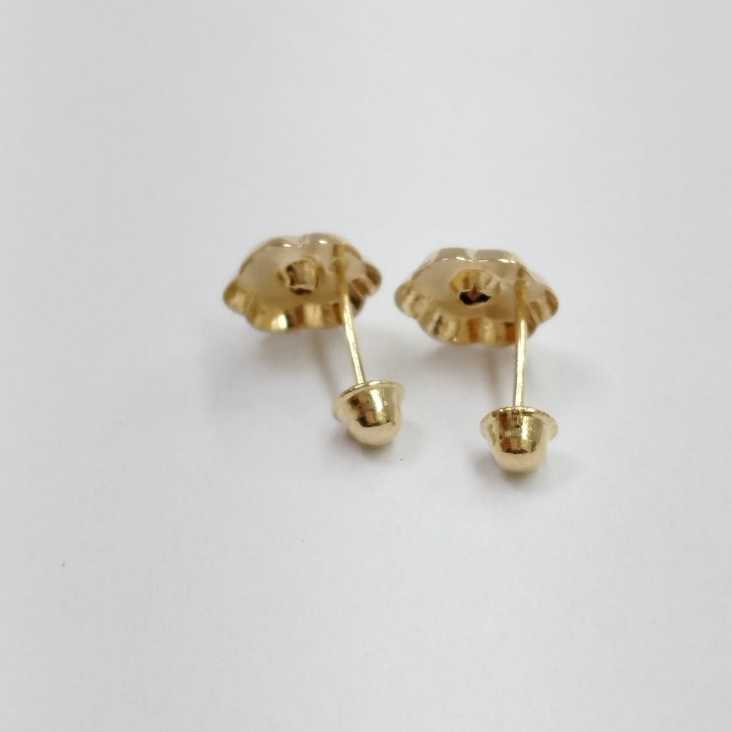 BROQUELES BROQUEL FIG FLOR C CIRCONIA 14K 0.2581 GR (NUEVO)
