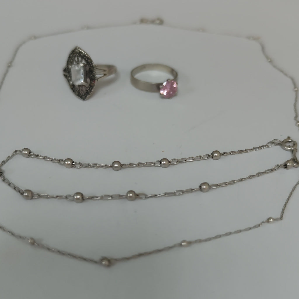 ANILLITO, PULSERA PLATA 7.8 GRMS (SEMINUEVO)