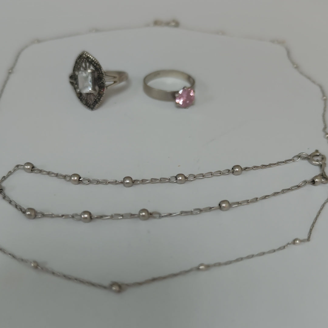 ANILLITO, PULSERA PLATA 7.8 GRMS (SEMINUEVO)