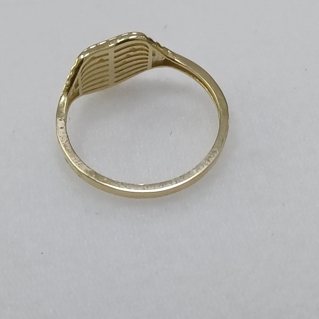 ANILLOS CORAZON 14K TALLA 7 1.8 GR (NUEVO)