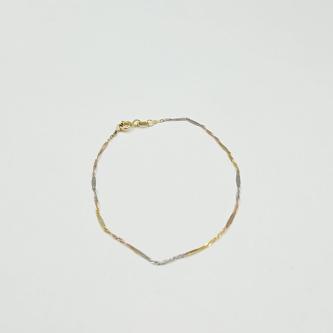 PULSERA ORO 14 K 0.6 GRMS (SEMINUEVO)