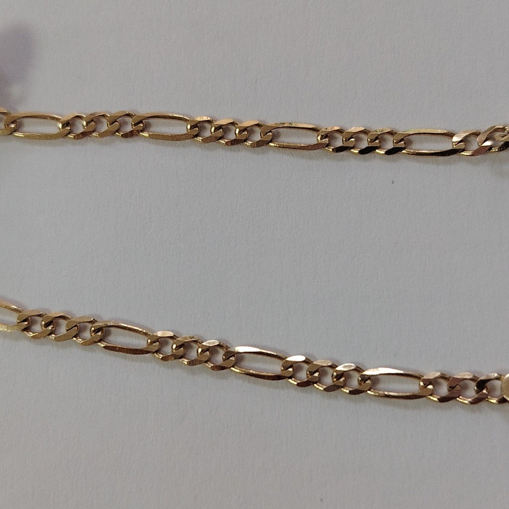 PULSERA ESCLAVA 3X1 14K 16 CM 3 GR (NUEVO)
