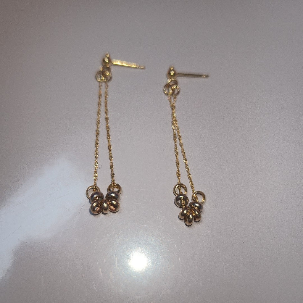 BROQUELES PAR ORO 10 K 1,40 GRMS (SEMINUEVO)