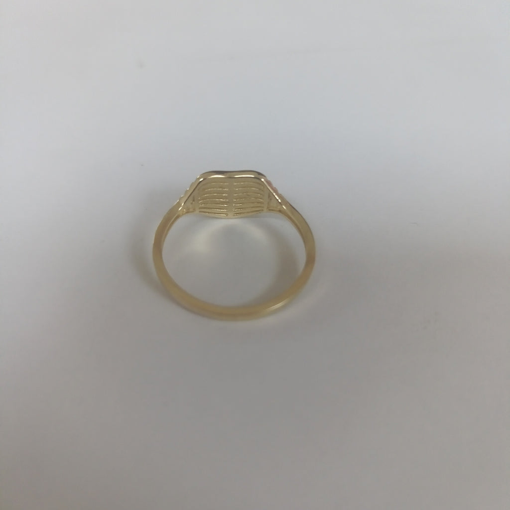 ANILLOS CORAZON 14K TALLA 7 1.8 GR (NUEVO)
