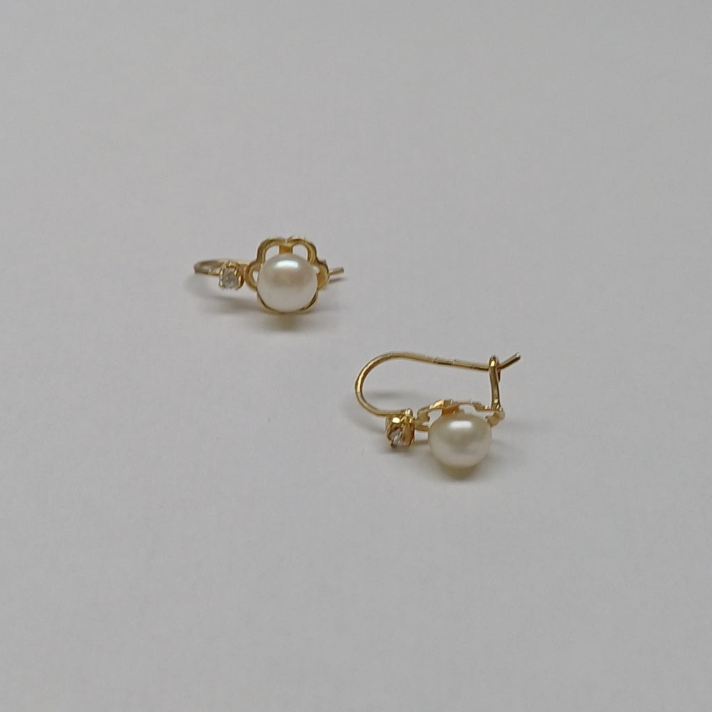 ARETES PAR ORO 10 K 1.3 GRMS (SEMINUEVO)