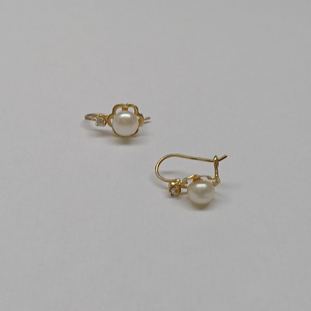 ARETES PAR ORO 10 K 1.3 GRMS (SEMINUEVO)