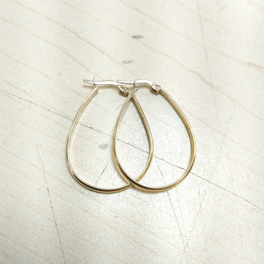 ARRACADAS PAR ORO 14 K 2,10 GRMS (SEMINUEVO)