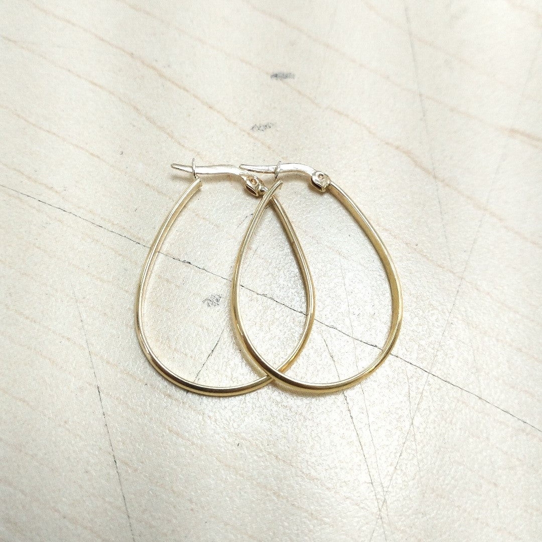 ARRACADAS PAR ORO 14 K 2,10 GRMS (SEMINUEVO)