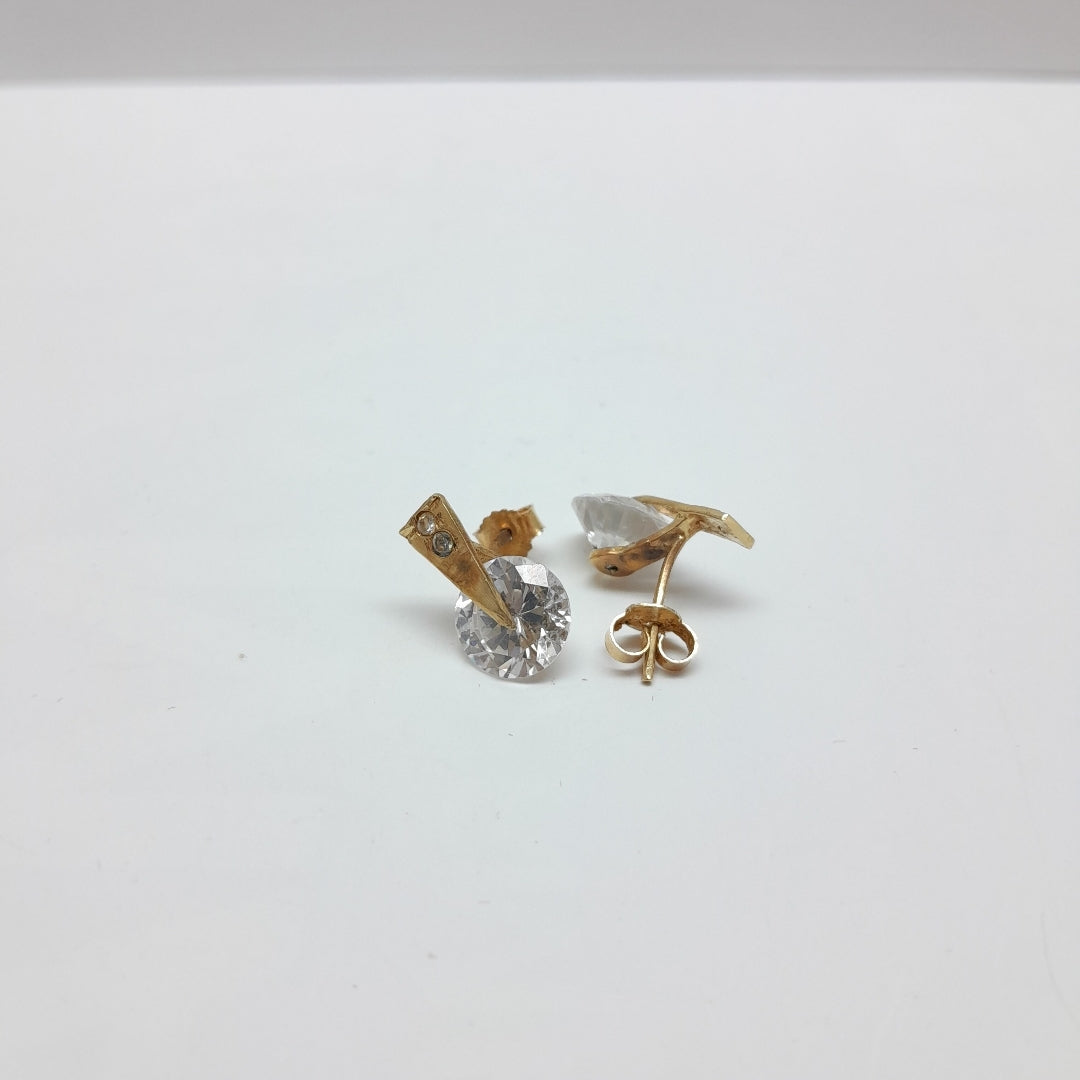 ARETES PAR ORO 14 K 3.3 GRMS (SEMINUEVO)