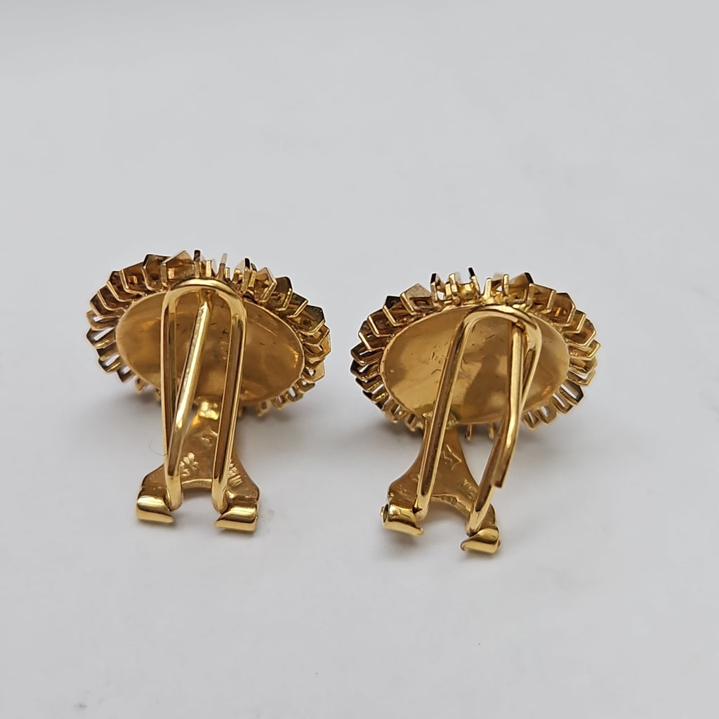 ARETES PAR ORO 18 K 8.1 GRMS (SEMINUEVO)