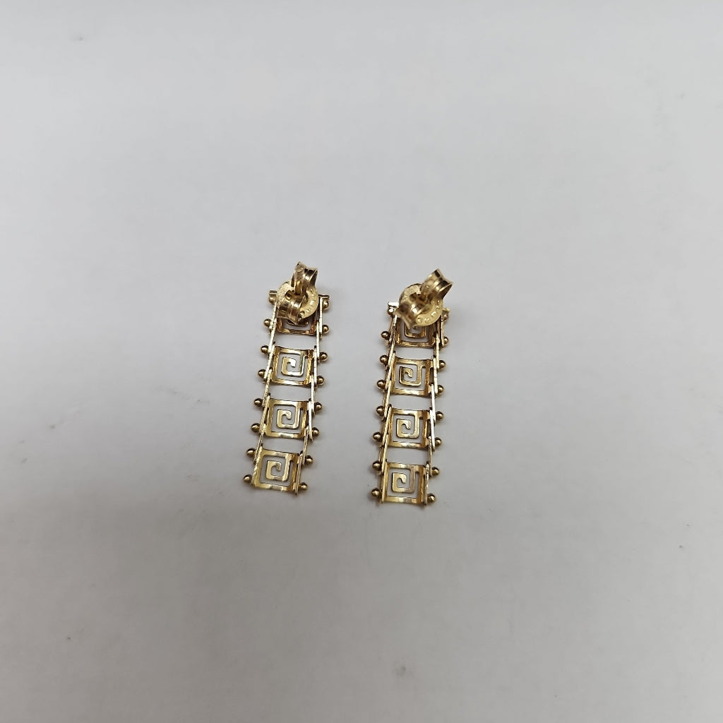ARETES PAR ORO 14 K 1.7 GRMS (SEMINUEVO)
