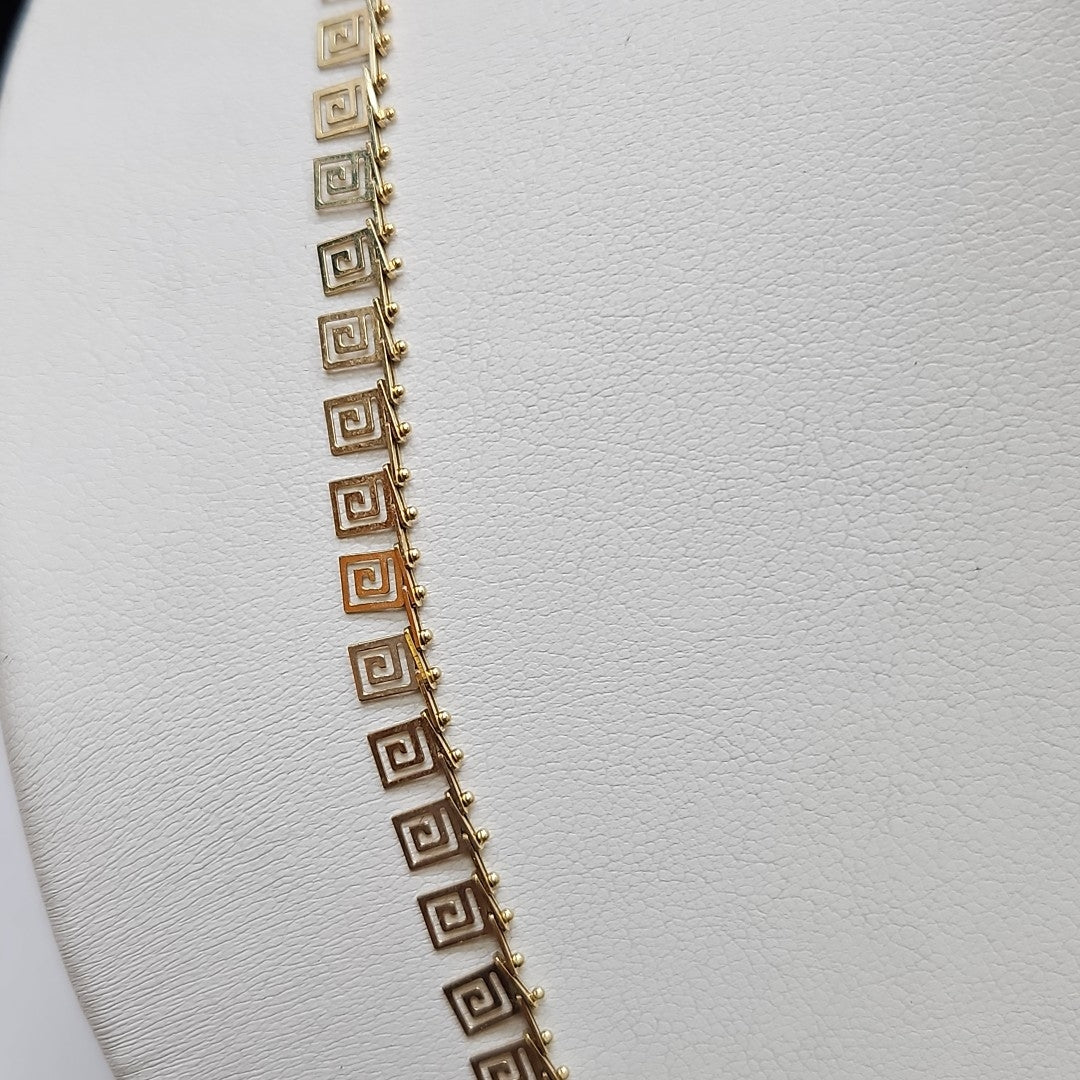 GARGANTILLA ORO 14 K 8.5 GRMS (SEMINUEVO)