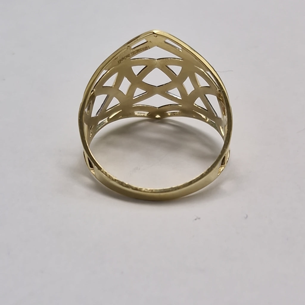 ANILLOS CON ESTRELLA CELTA 14K TALLA 7.5 2.2 GR (NUEVO)
