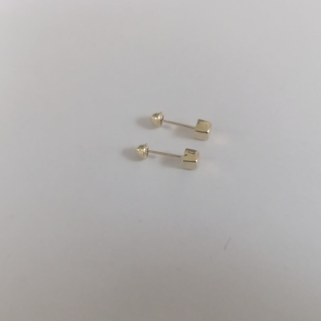 BROQUELES BROQUEL FIG CUBO 14K 0.203 GR (NUEVO)