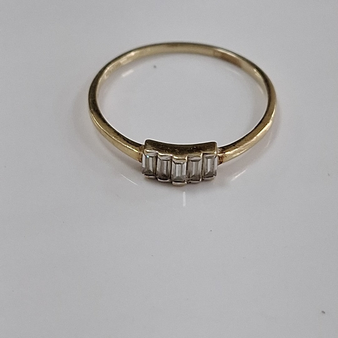 ANILLO ORO 8 K 1,10 GRMS (SEMINUEVO)