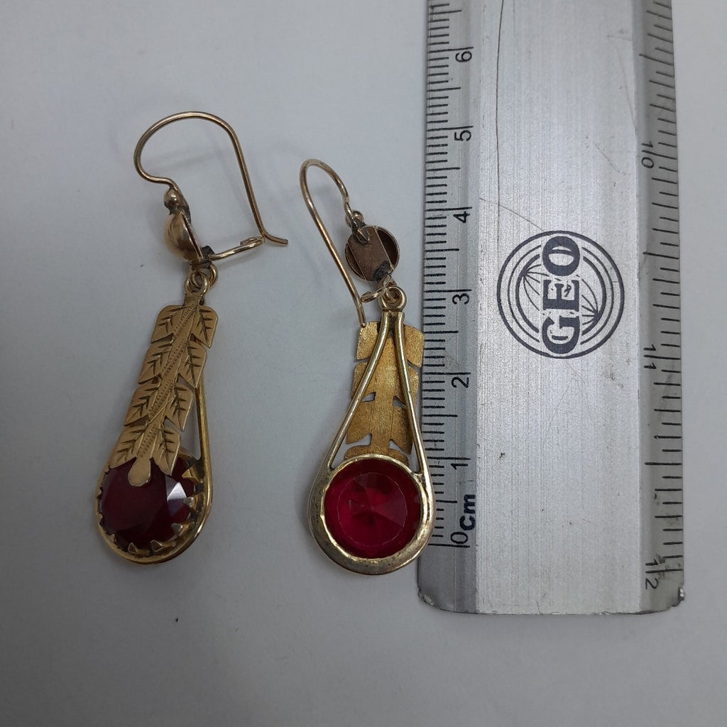 ARETES PAR ORO 8 K 8,20 GRMS (SEMINUEVO)