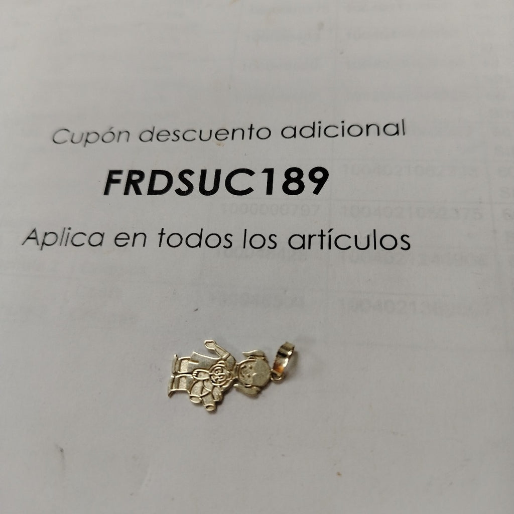 DIJE NIÑA 10K 1 GR (NUEVO)