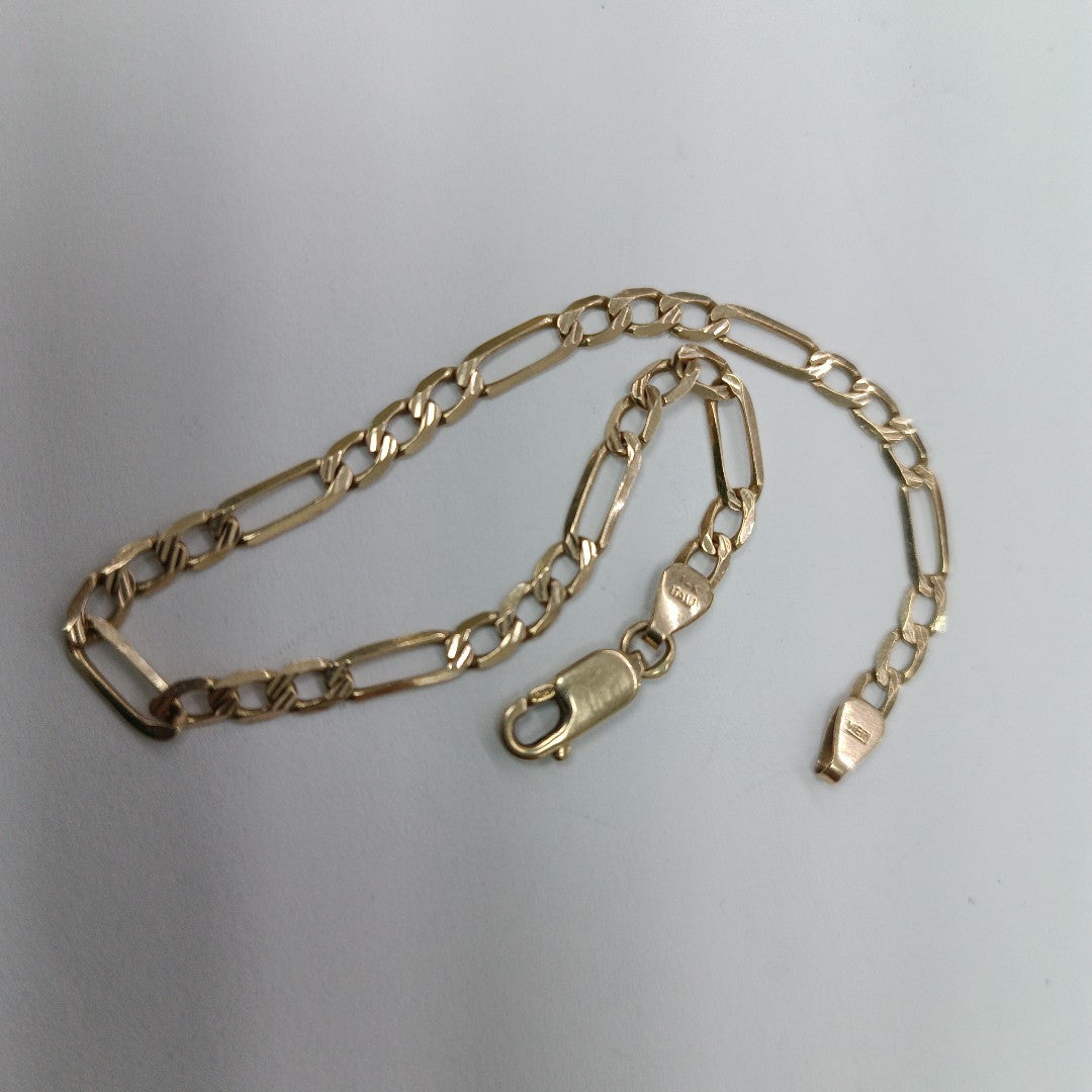 PULSERA ORO 14 K 3.6 GRMS (SEMINUEVO)