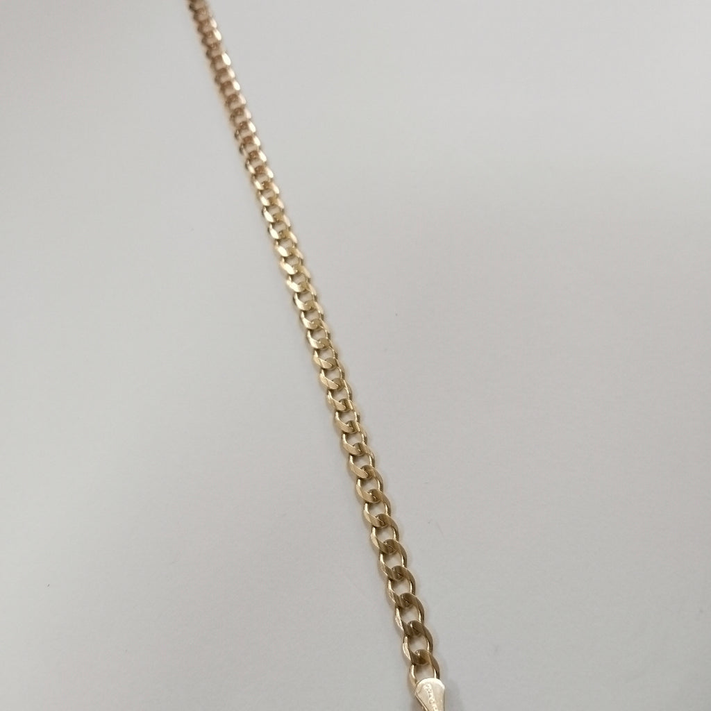 PULSERA BARBADA 14K 21 CM 5 GR (NUEVO)