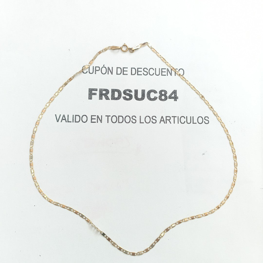 CADENA ORO 10 K 1.5 GRMS (SEMINUEVO)