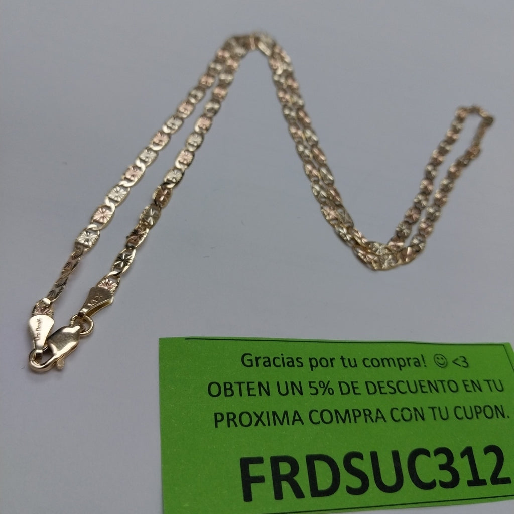 CADENA GUCHI 14K 55 CM 7.4 GR (NUEVO)