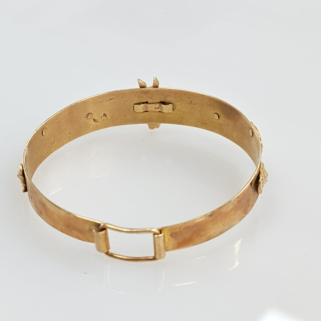 BRAZALETE ORO 14 K 8.9 GRMS (SEMINUEVO)