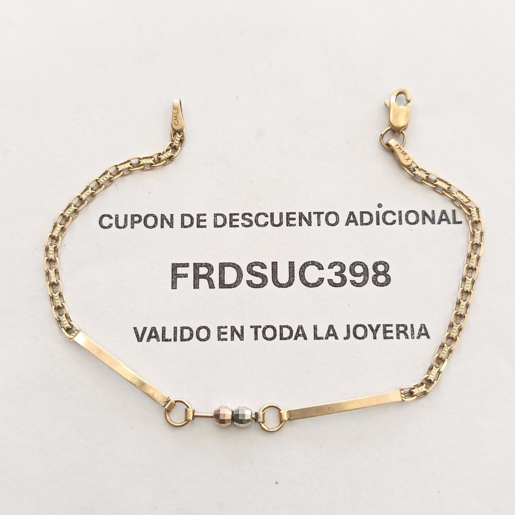 PULSERA ORO 10 K 2.3 GRMS (SEMINUEVO)