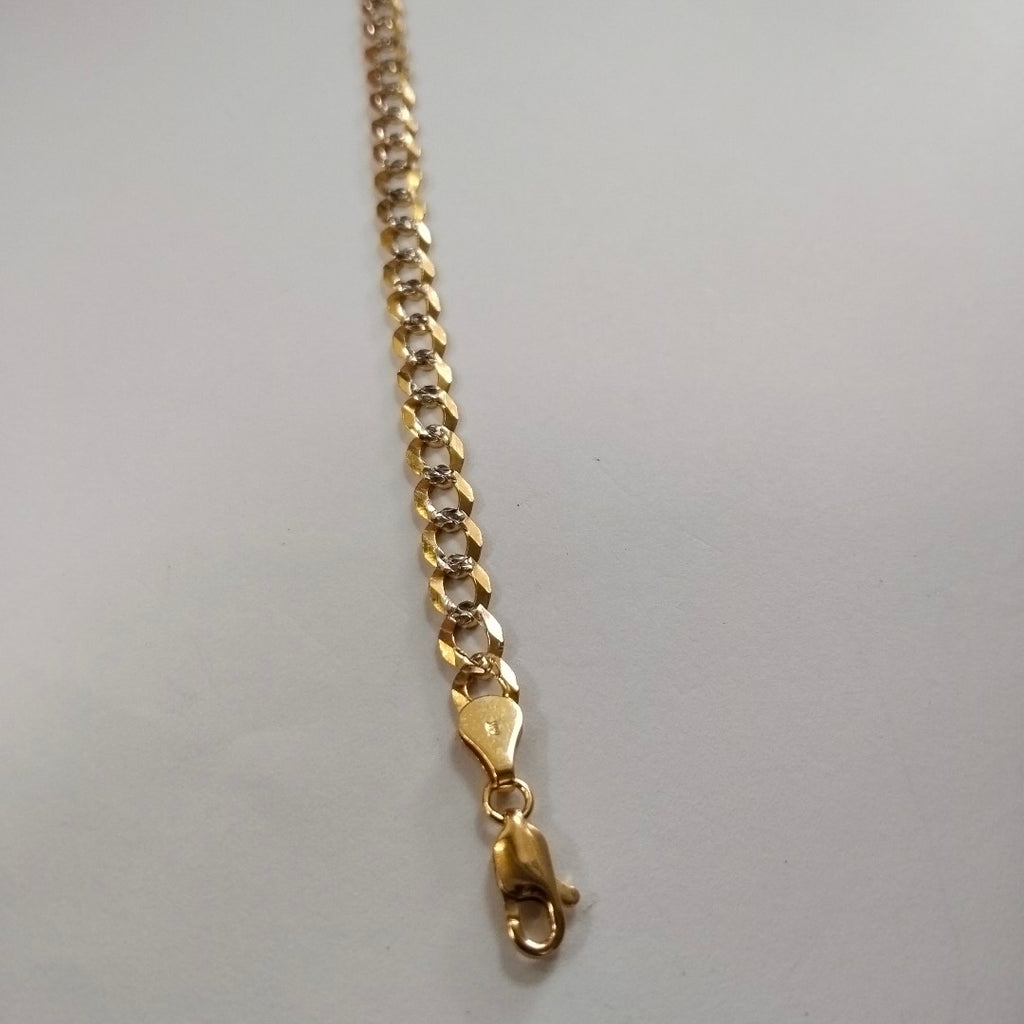 PULSERA BARBADA 14K 21 CM 6.2 GR (NUEVO)