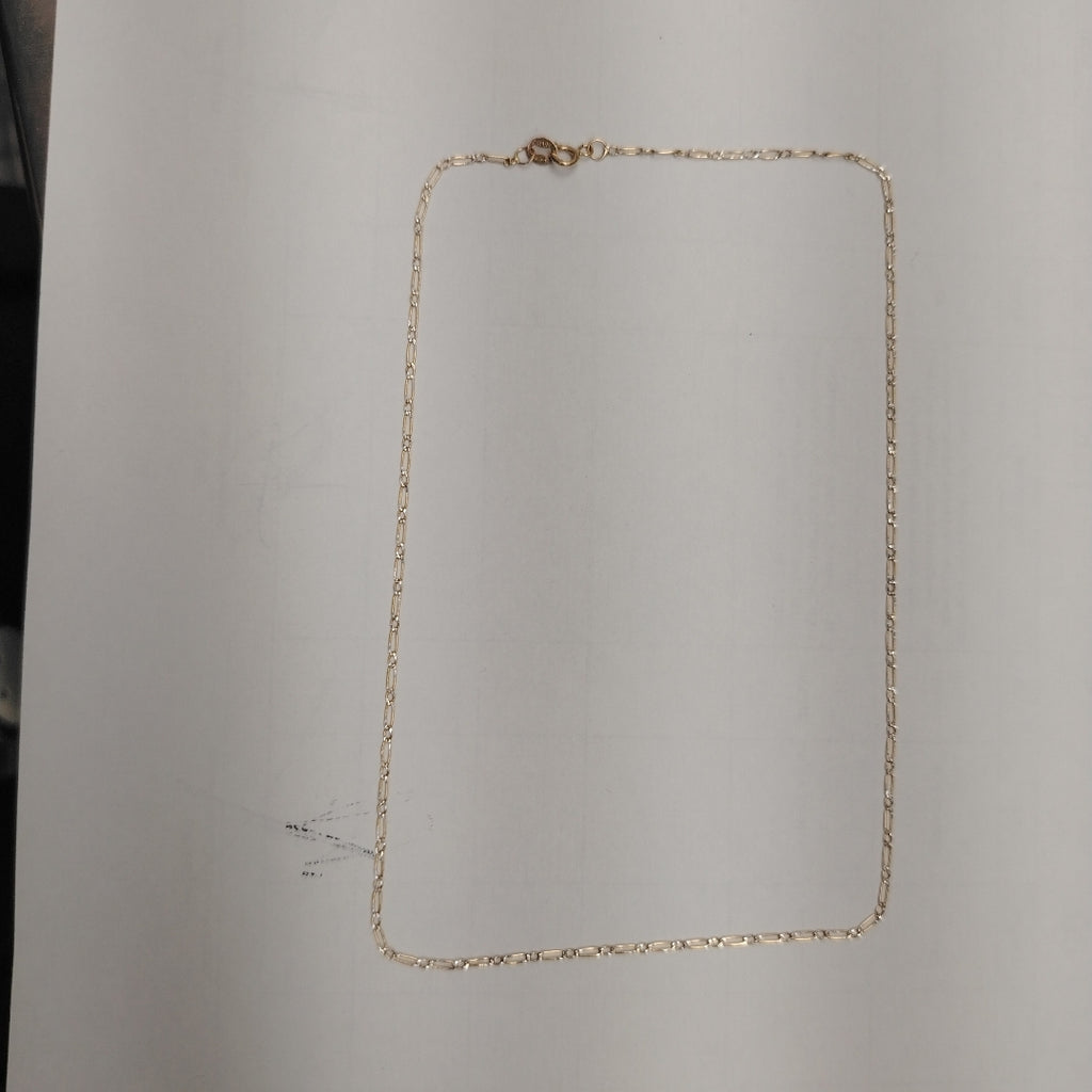 CADENA ORO, RODIADO 14 K 1.5 GRMS (SEMINUEVO)