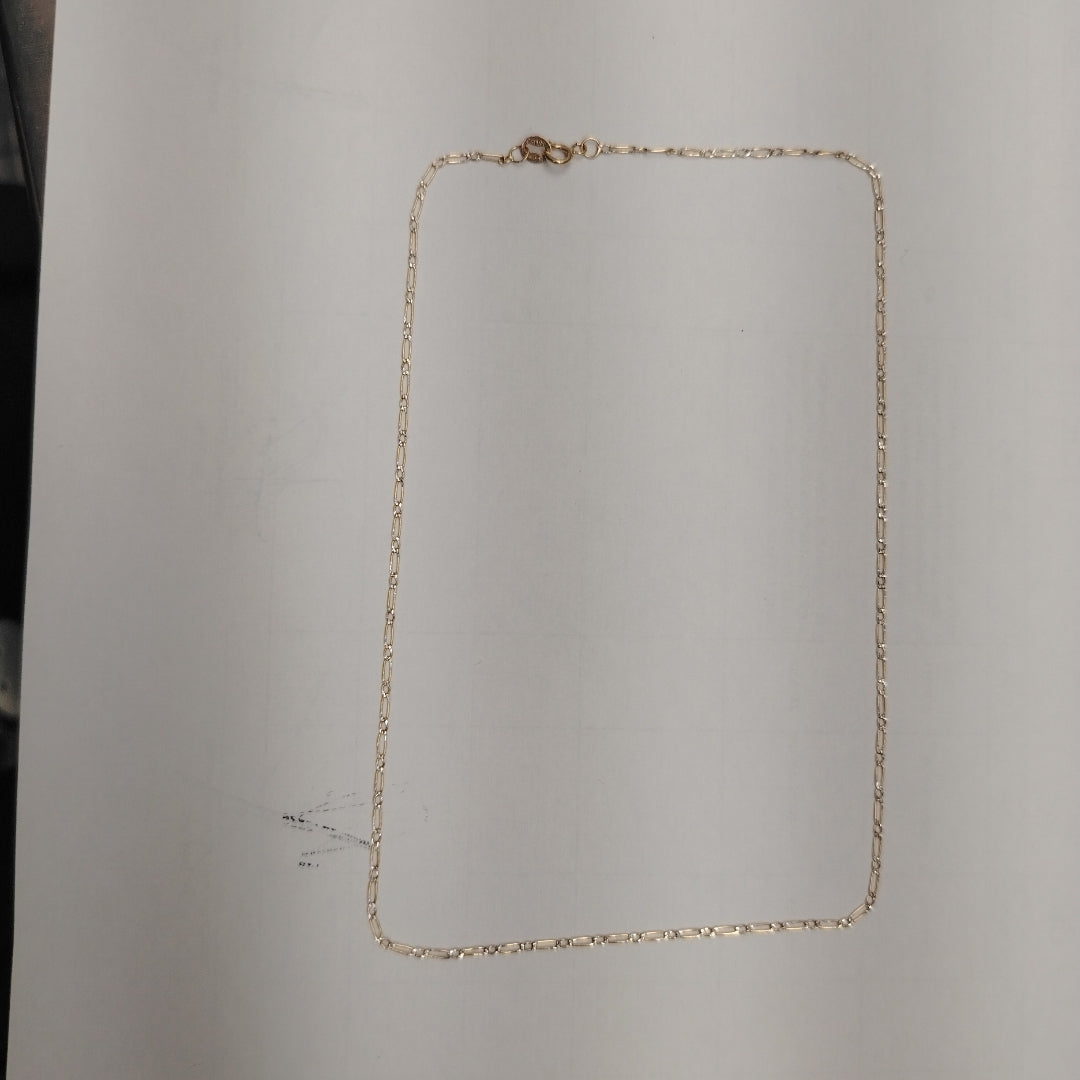 CADENA ORO, RODIADO 14 K 1.5 GRMS (SEMINUEVO)