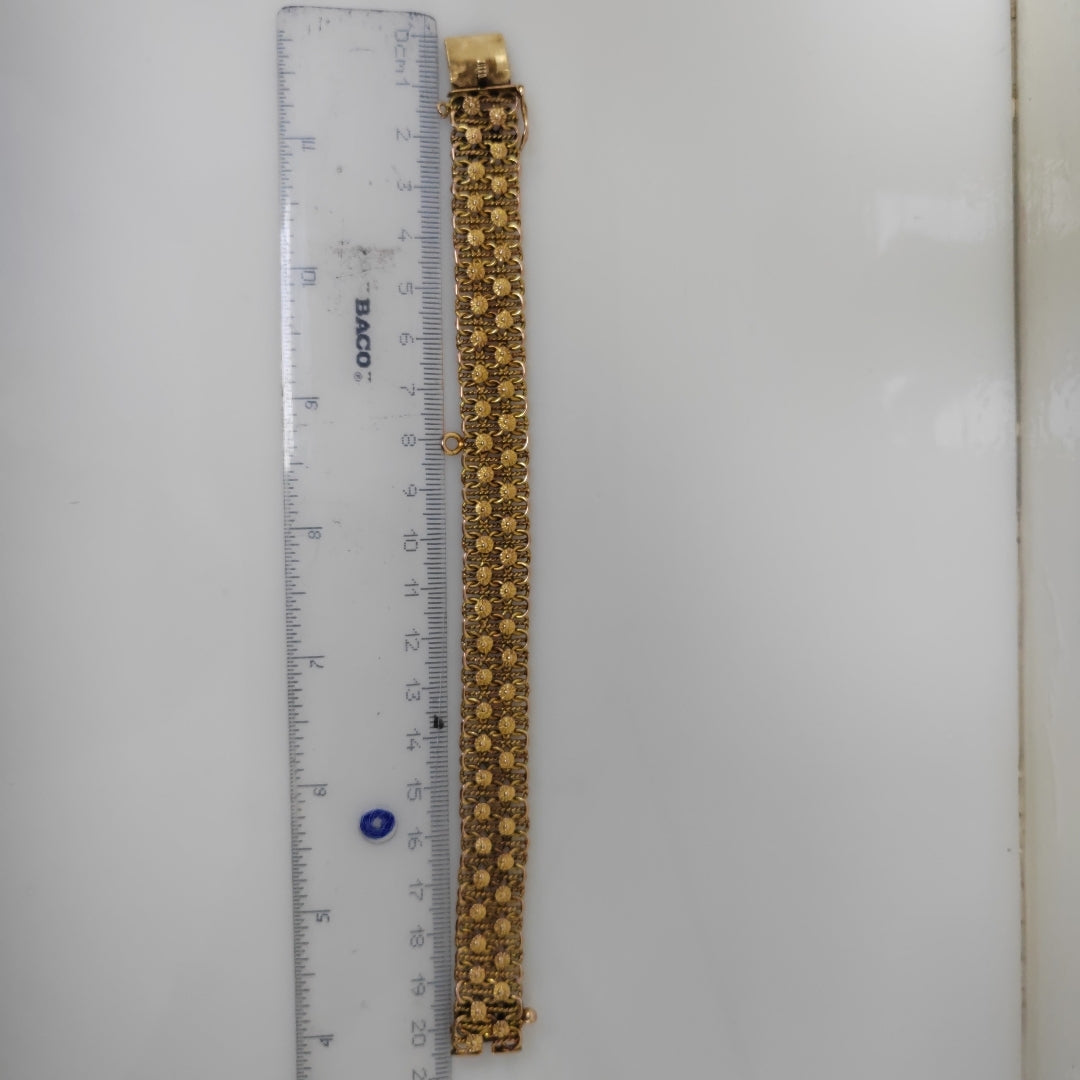 PULSERA ORO 14 K 25.5 GRMS (SEMINUEVO)