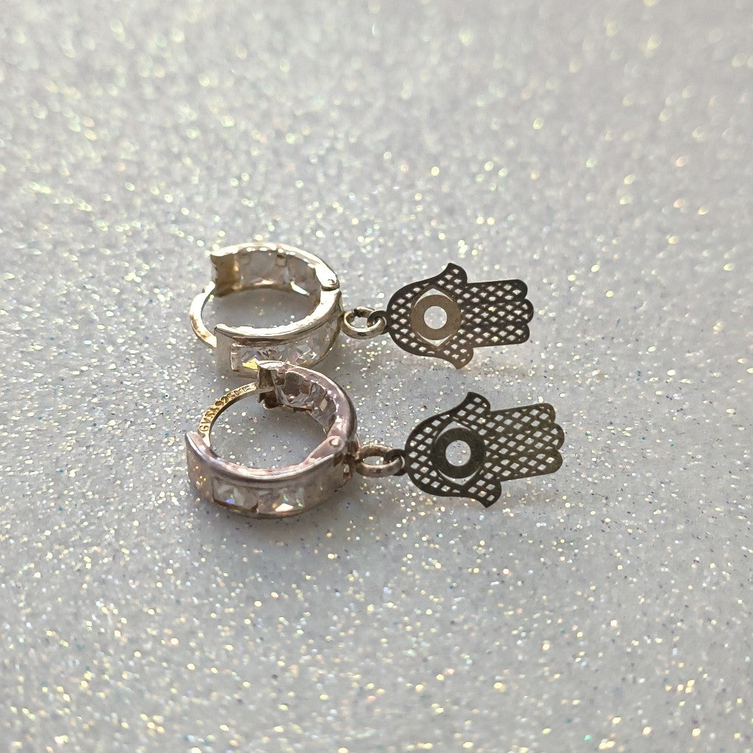 ARRACADAS PAR PLATA 2,60 GRMS (SEMINUEVO)