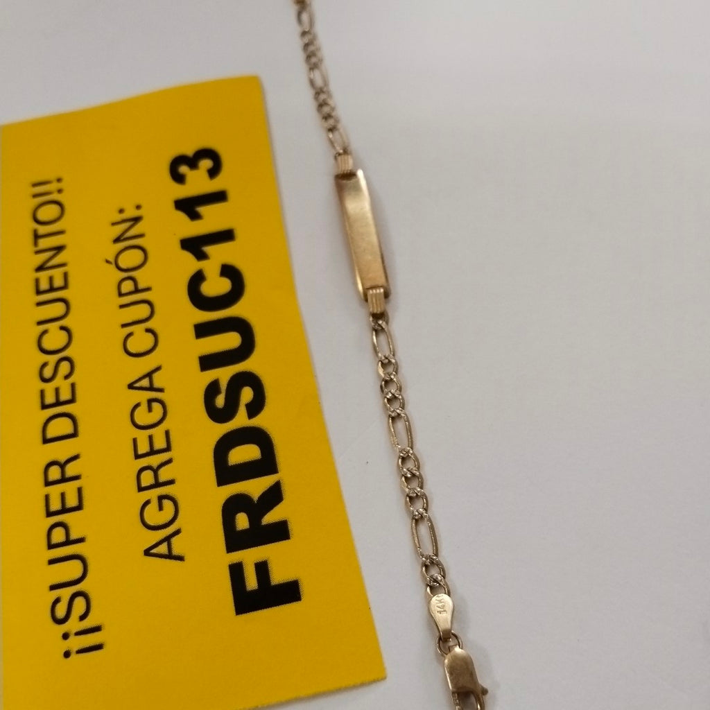 ESCLAVA ORO 14 K 3,10 GRMS (SEMINUEVO)