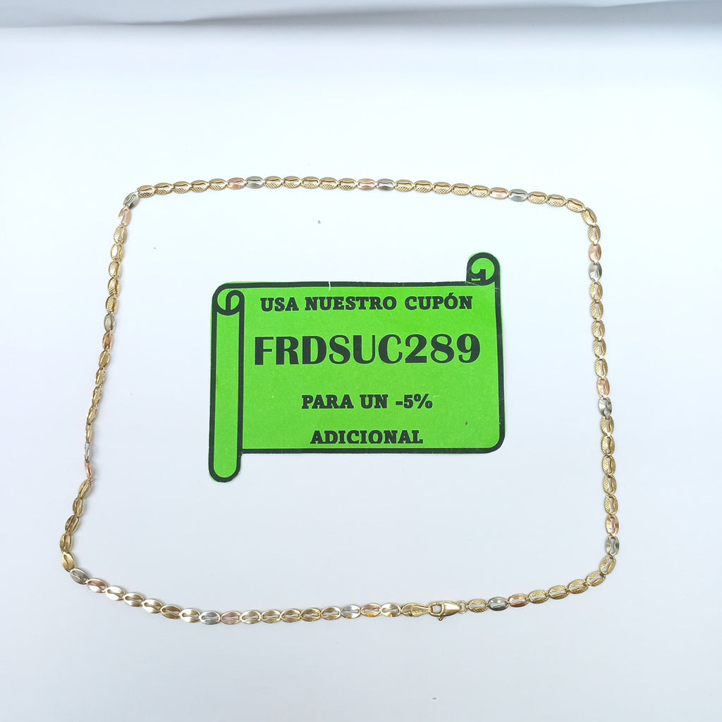 GARGANTILLA ORO,ORO COMBINADO 14 K 7,50 GRMS (SEMINUEVO)