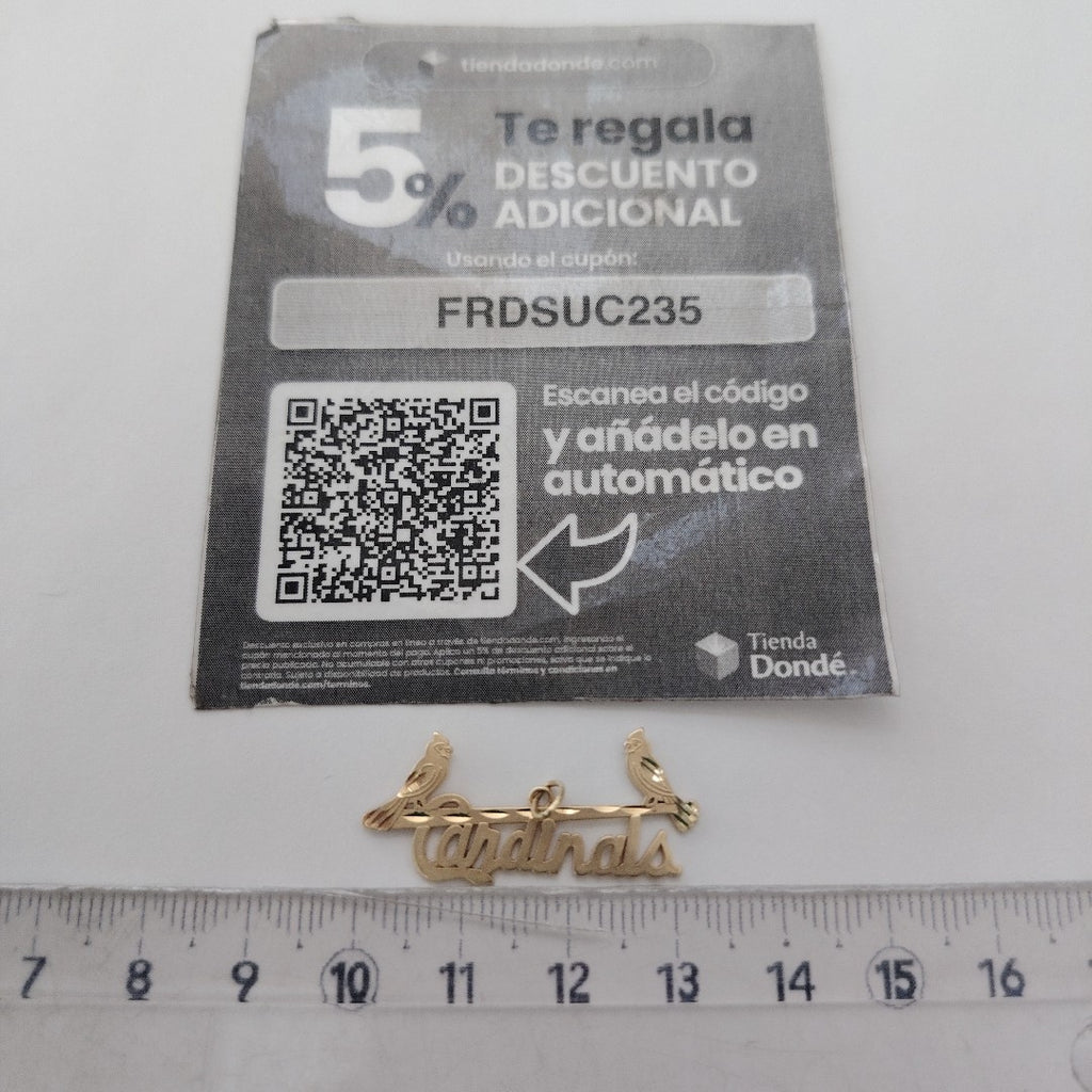 DIJE ORO 14 K 1,50 GRMS (SEMINUEVO)
