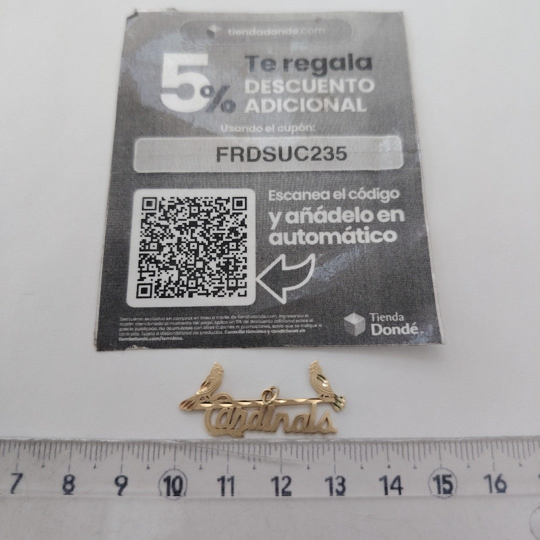 DIJE ORO 14 K 1,50 GRMS (SEMINUEVO)