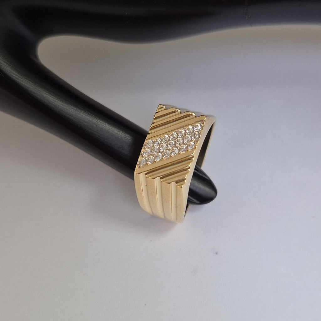 ANILLOS CABALLERO ORO 14K 6.7 (NUEVO)