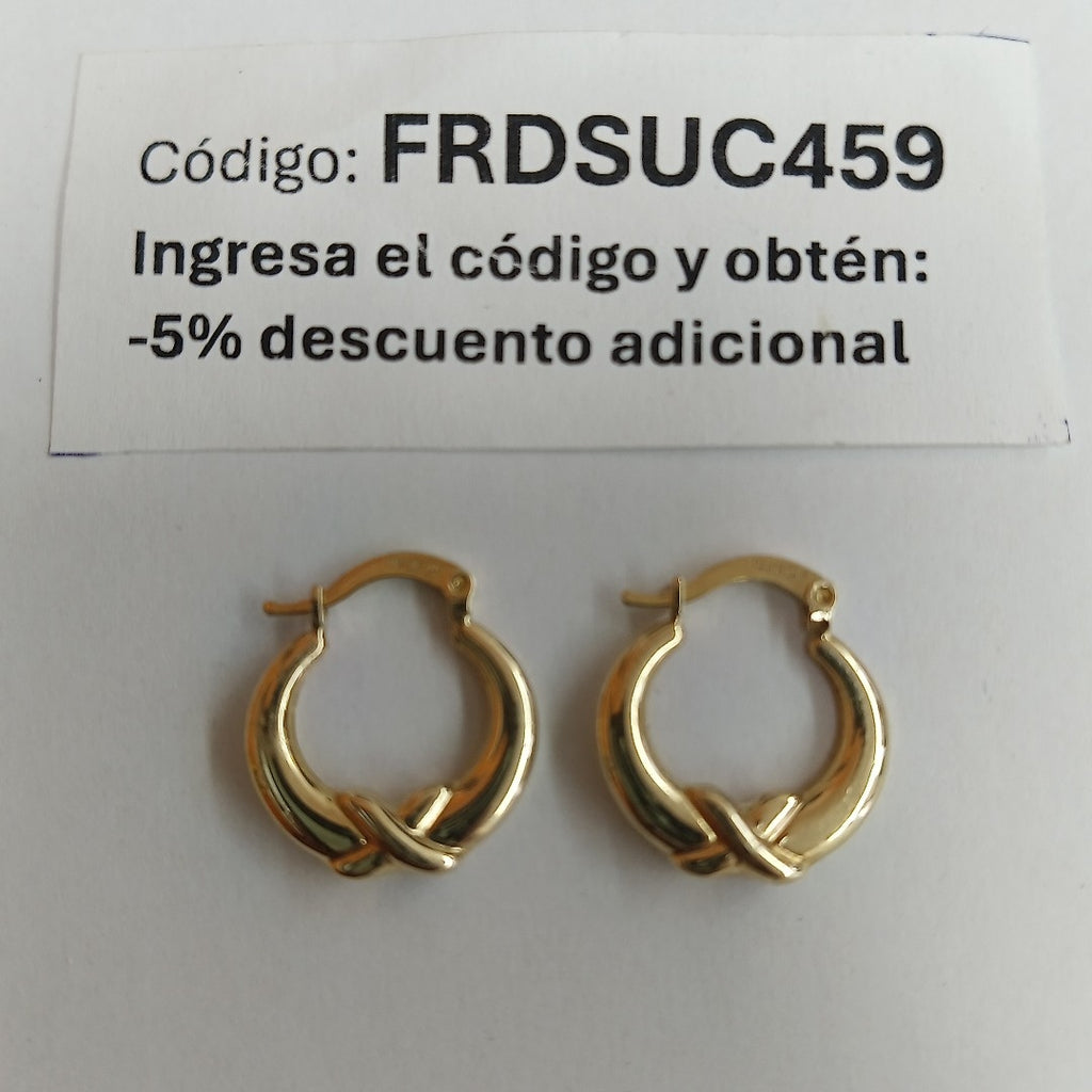 ARRACADAS ORO 14K 1.3 (NUEVO)