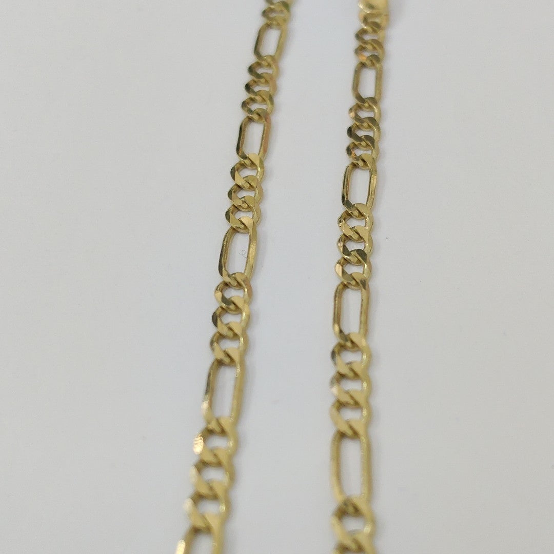 PULSERA TEJIDO 3X1 14K 18 CM 2 GR (NUEVO)