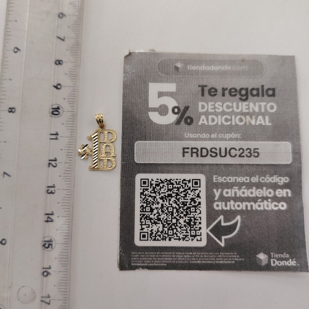 DIJE ORO 14 K 0,70 GRMS (SEMINUEVO)