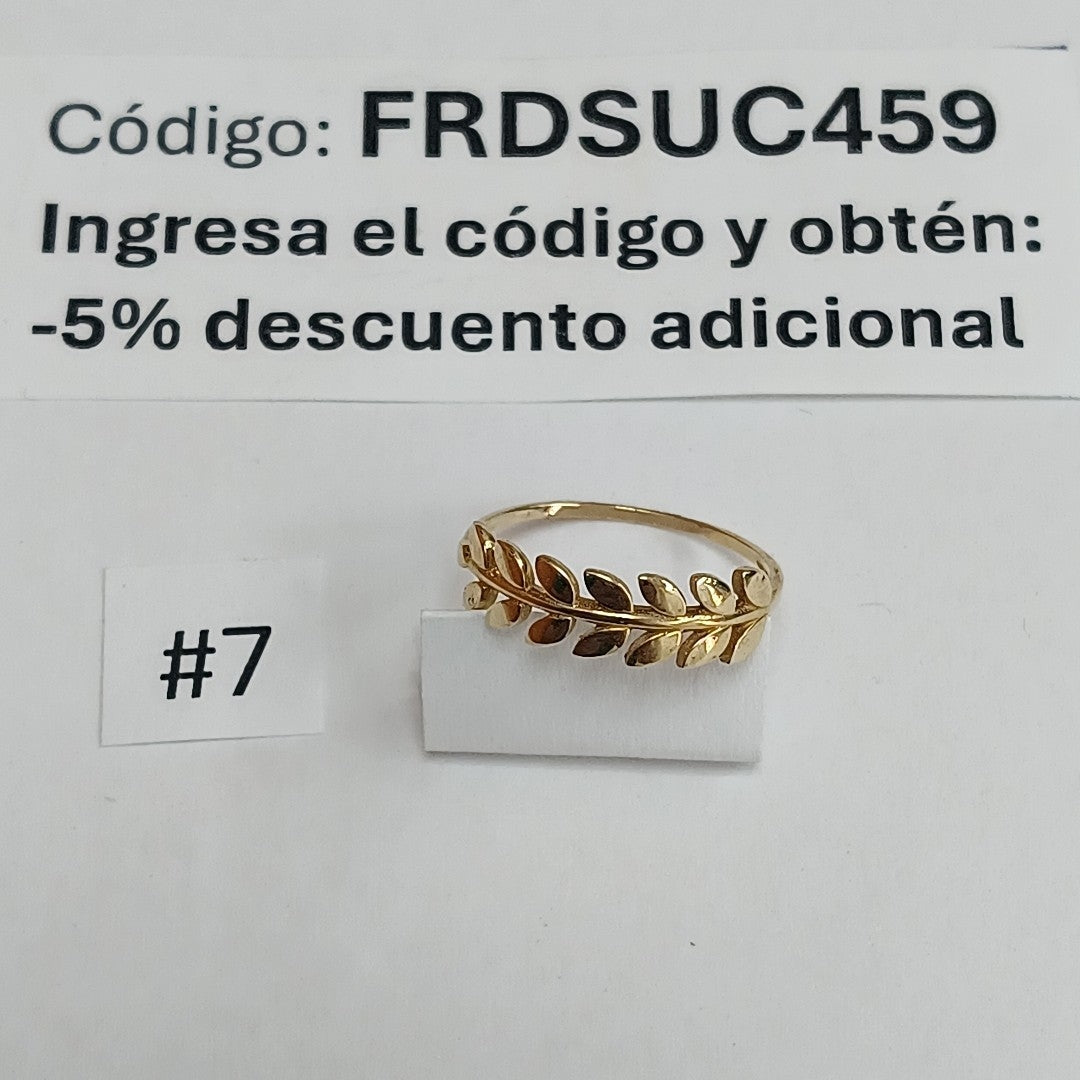 ANILLOS DAMA ORO 14K 1.3 (NUEVO)