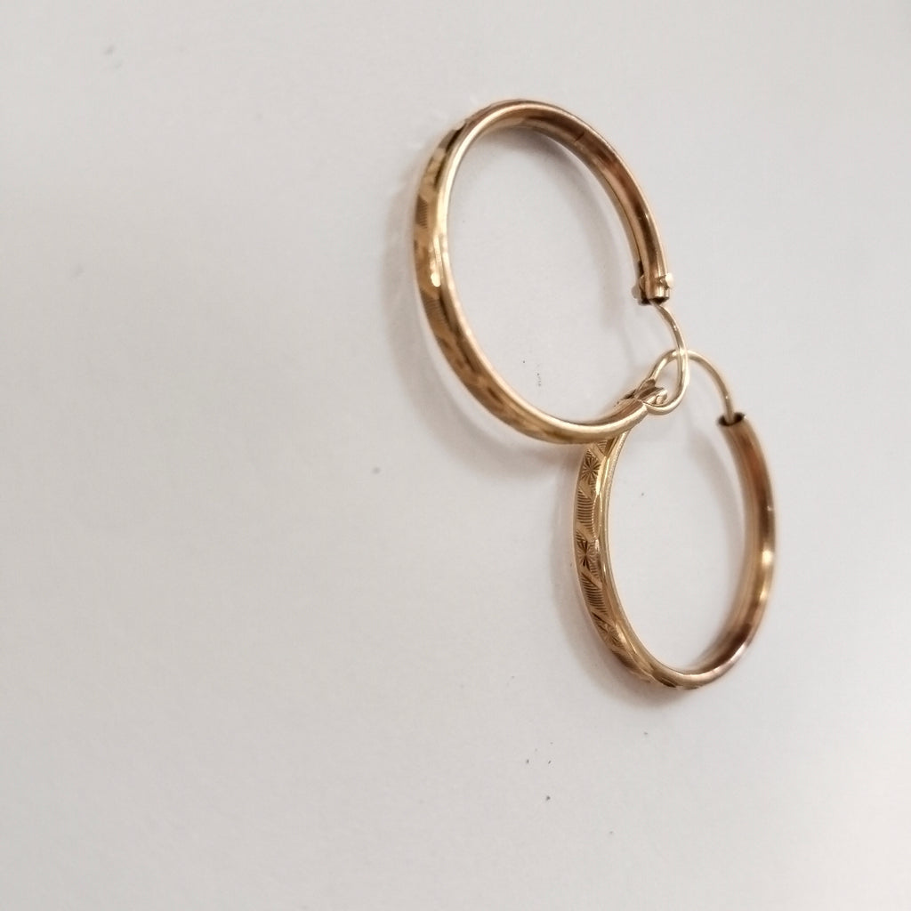 ARRACADAS PAR ORO 10 K 1,80 GRMS (SEMINUEVO)